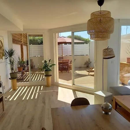 Appartement 100 M2 Terrasse Piscine Gruissan Buitenkant foto